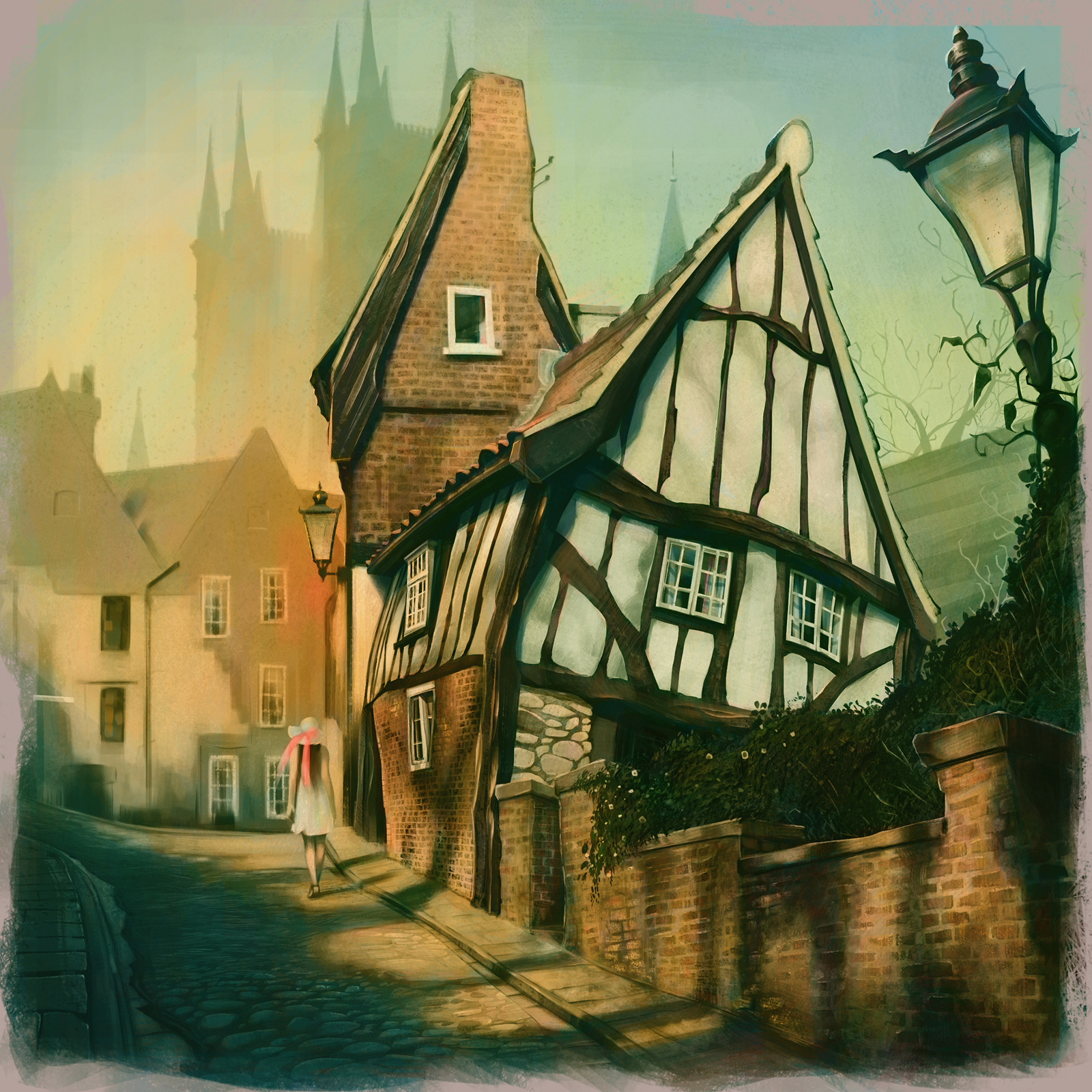 The Crooked House (Limited Edition Print)