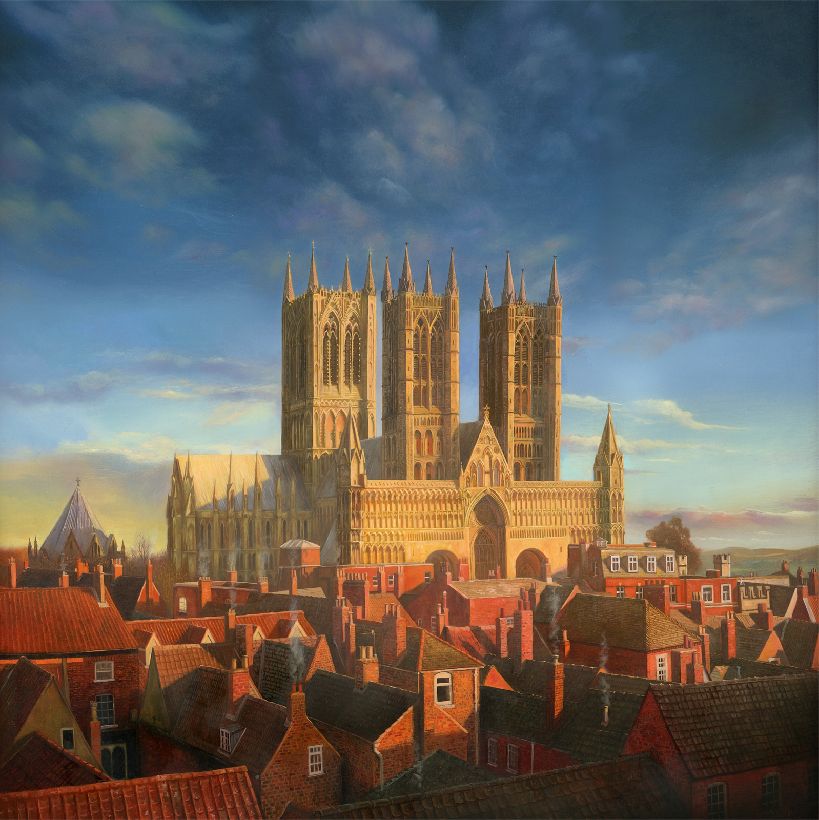 Castle view of Cathedral (Limited Edition Print)